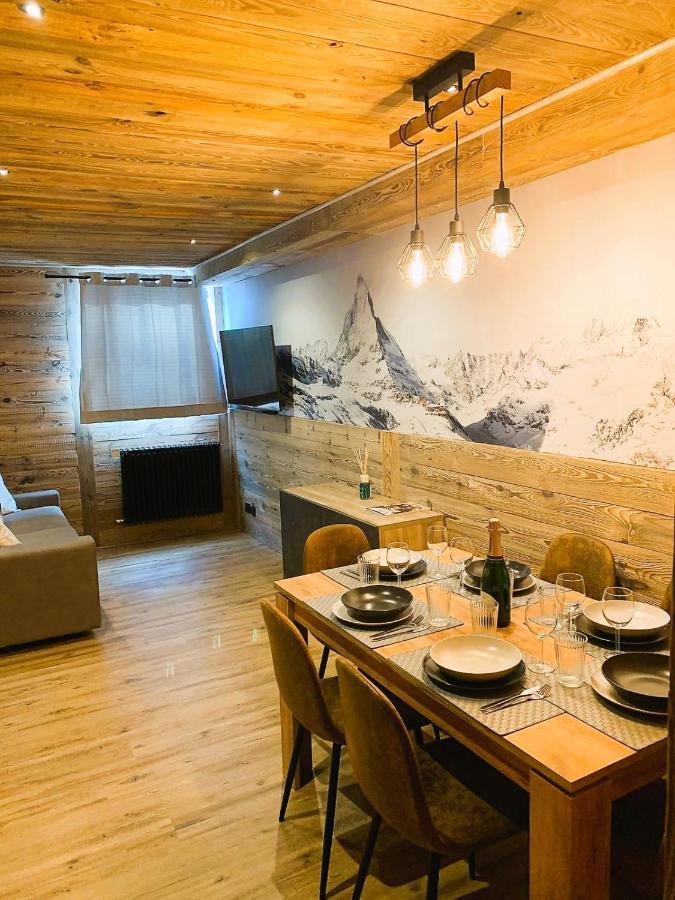 Casa Cervinia 2.0 Apartment เบรยล์-แชร์วิเนีย ภายนอก รูปภาพ